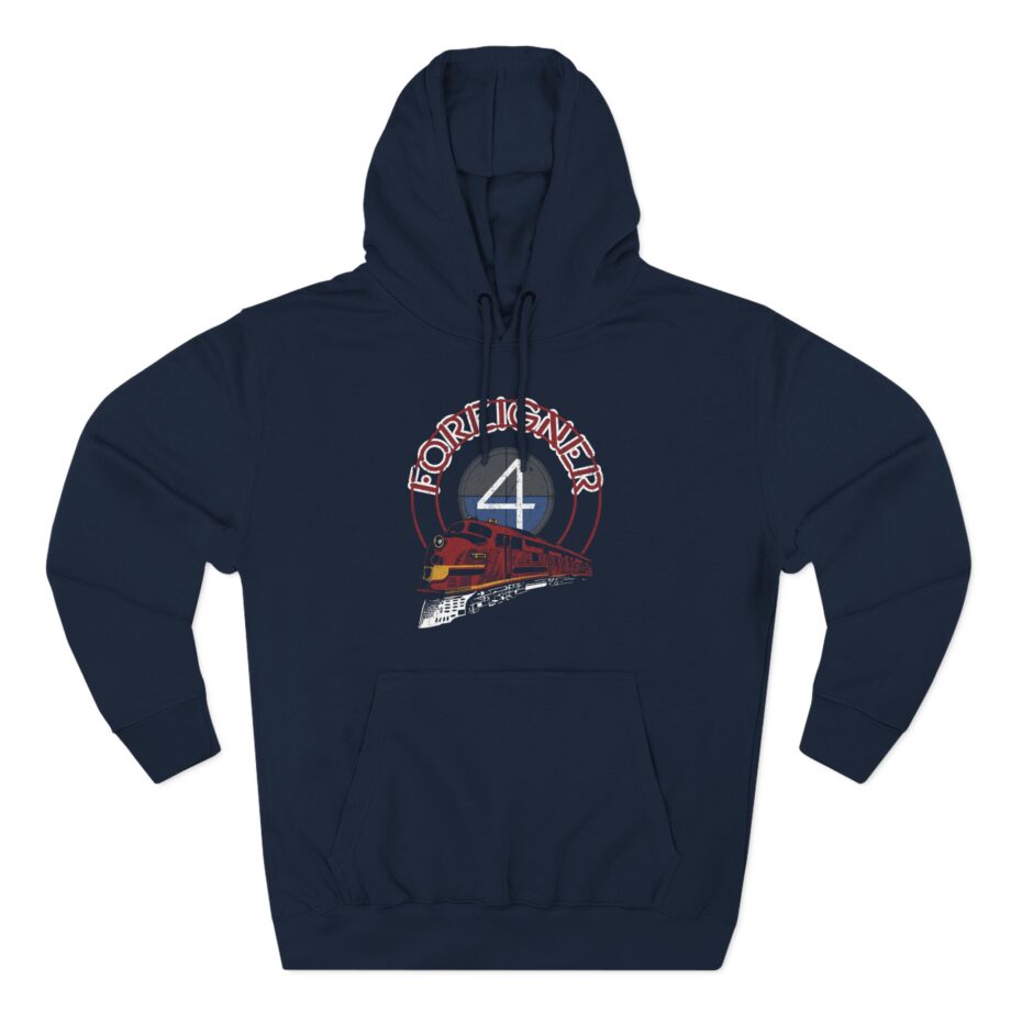 Foreigner Train  Three-Panel Fleece Hoodie