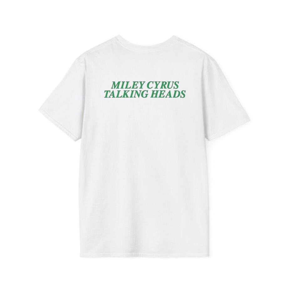 Miley Cyrus Talking Heads X Miley Psycho Killer Unisex Softstyle T-Shirt