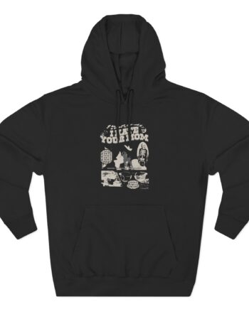 Phoebe Bridgers I Hate Your Mom Three-Panel Fleece Hoodie