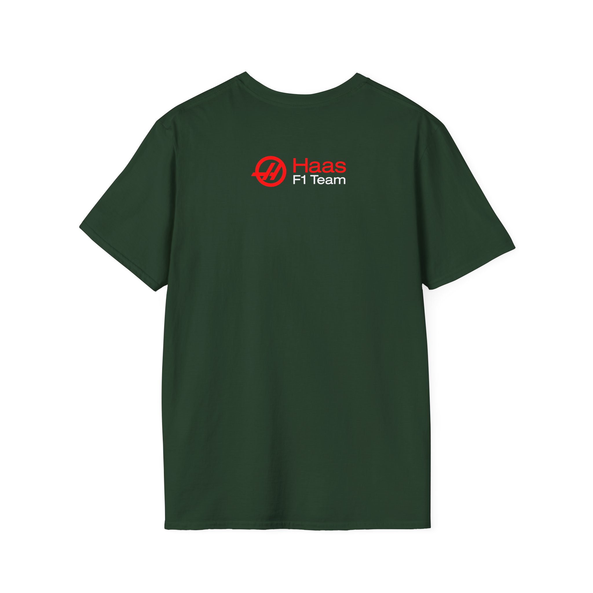 Haas F1 Foksmash-face Unisex Softstyle T-Shirt