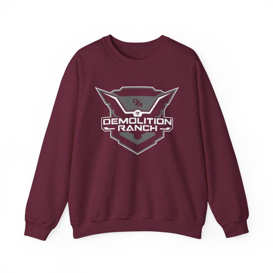 Demolition Ranch Monochrome Shield Unisex Heavy Blend™ Crewneck Sweatshirt