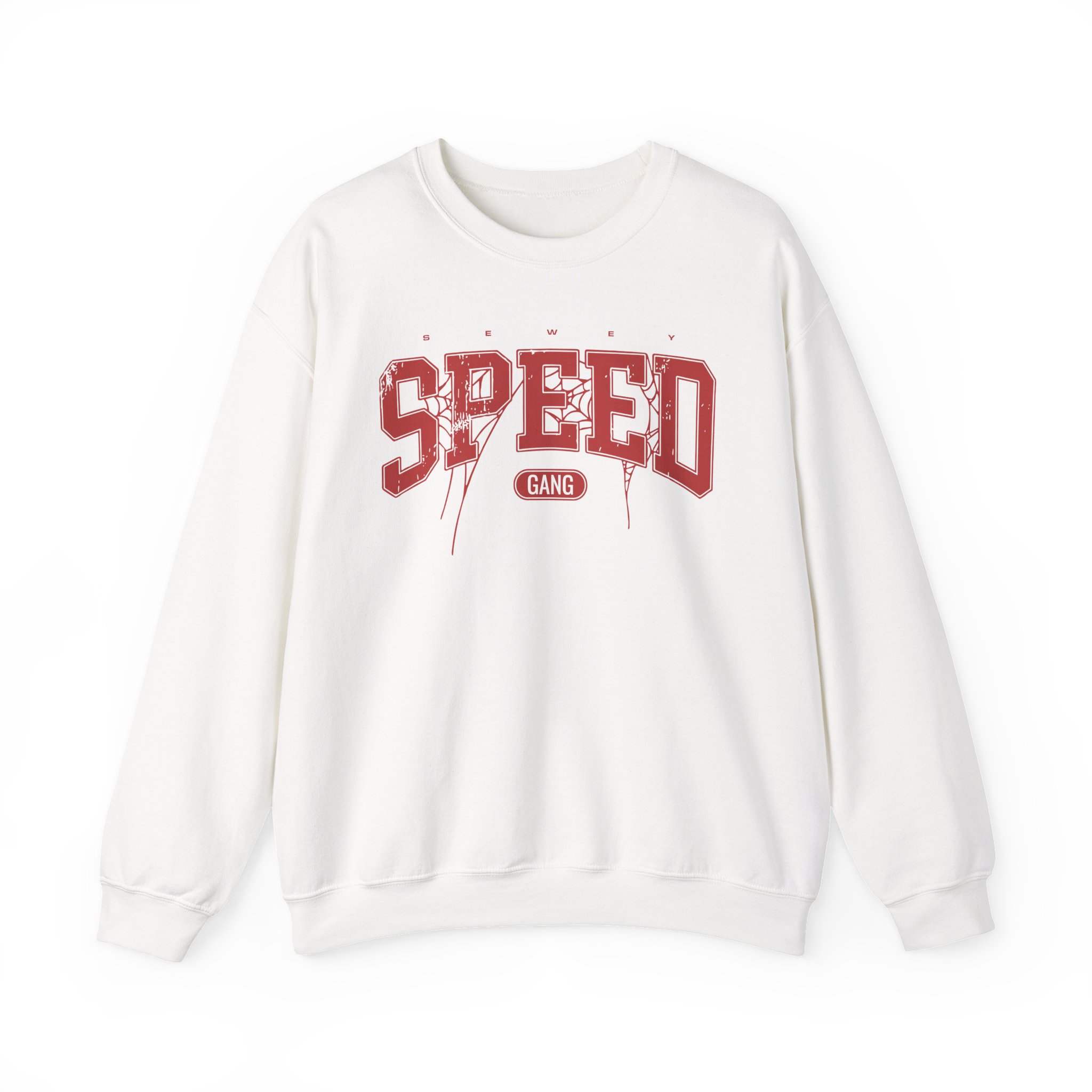 Ishowspeed Spider Web Unisex Heavy Blendâ„¢ Crewneck Sweatshirt