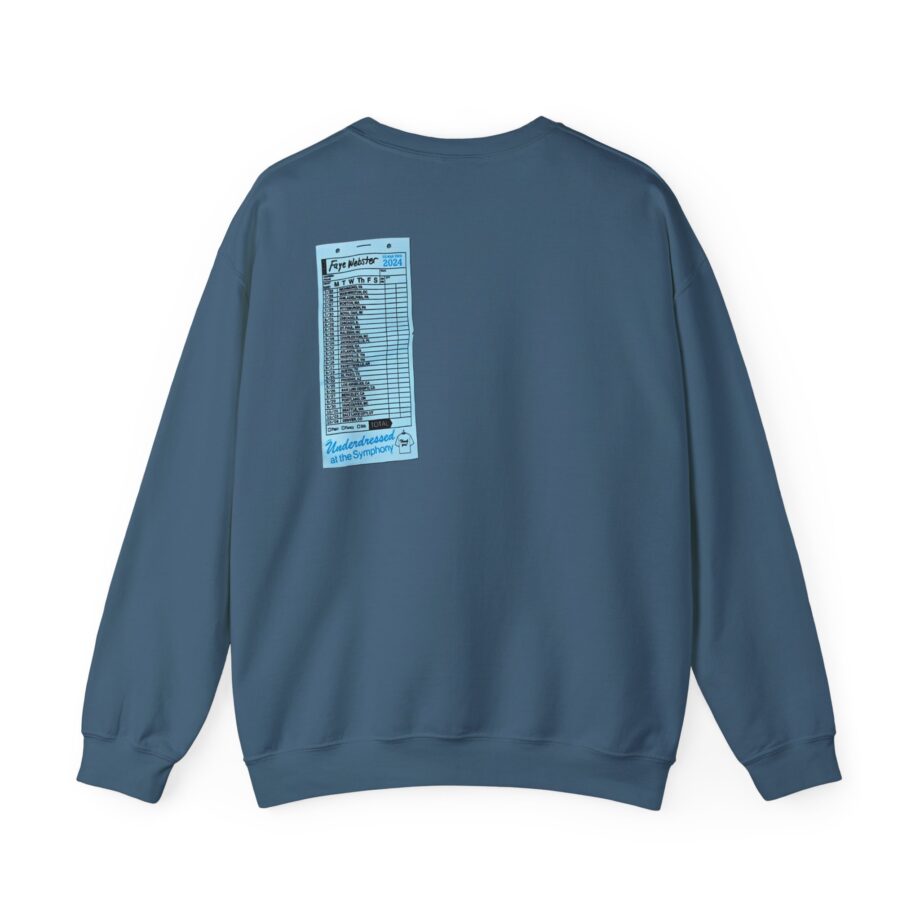 Faye Webster Underdressed at the Symphony 2024 Tour Unisex Heavy Blend™ Crewneck Sweatshirt