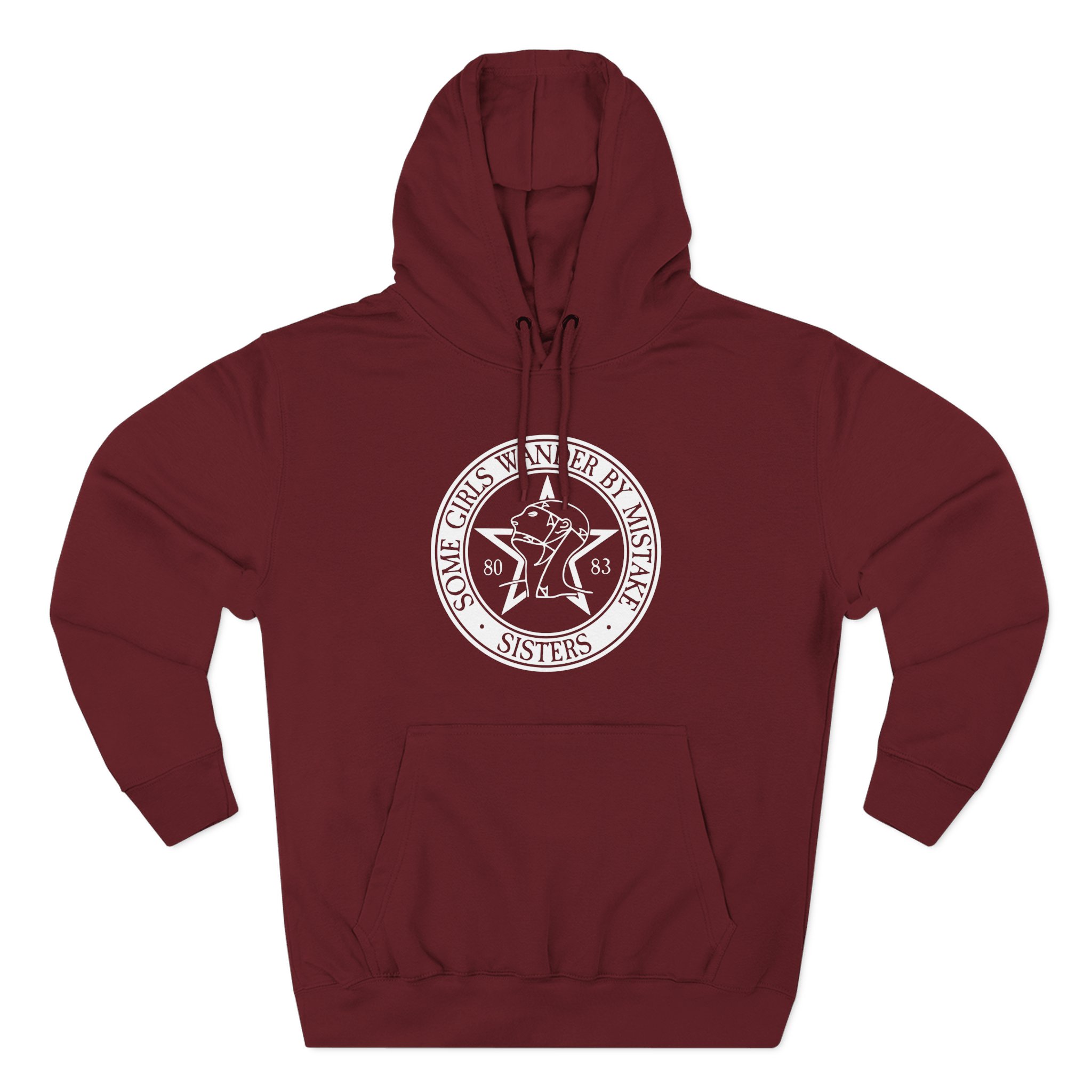 The Sisters Of Mercy, The - Some Girls Wander By Mistake Three-Panel Fleece Hoodie