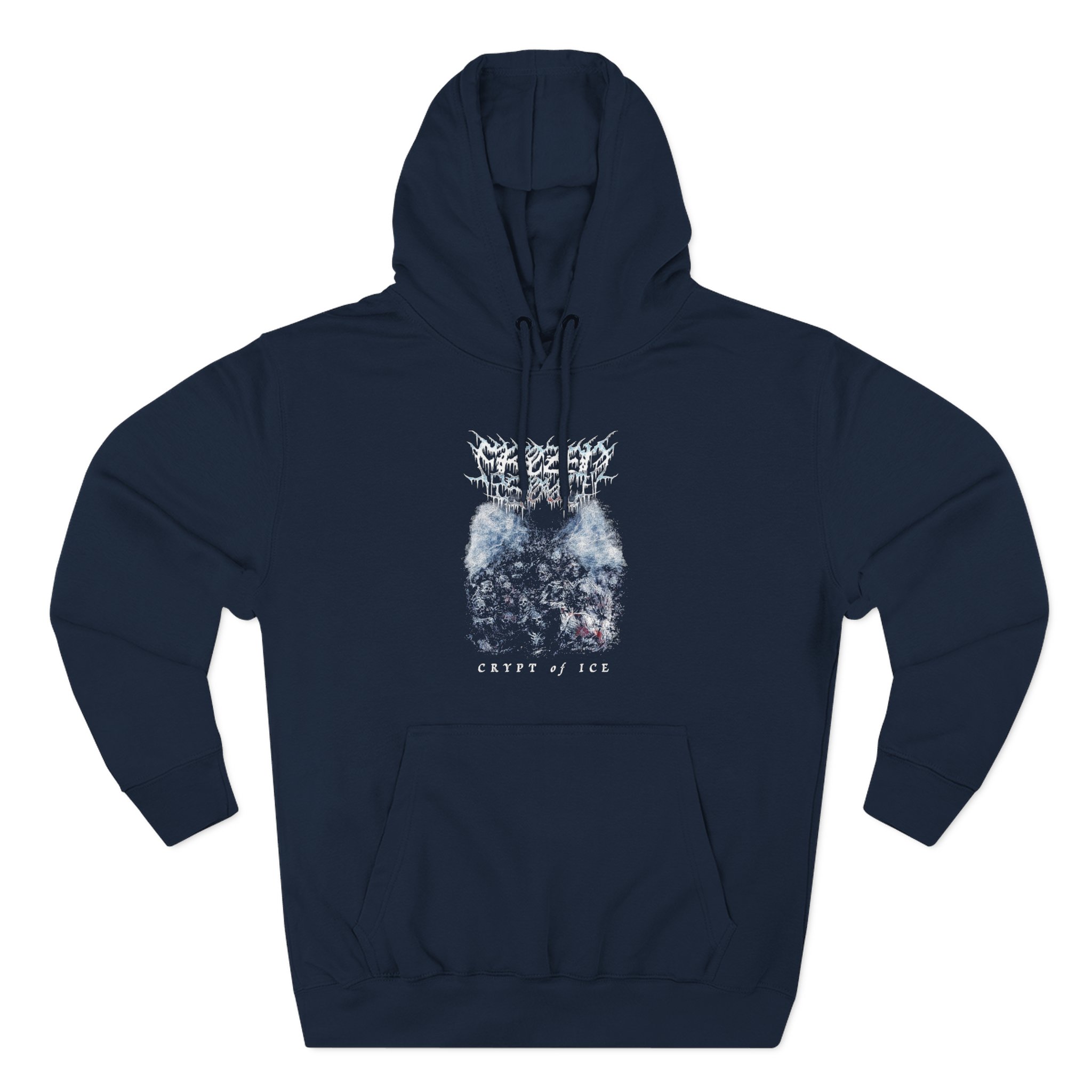 Frozen Soul Crypt of Ice Three-Panel Fleece Hoodie