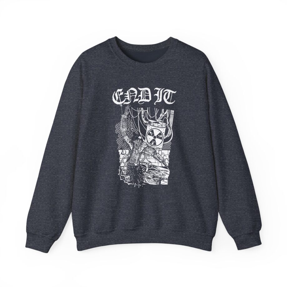 End It Radioactive Unisex Heavy Blend Crewneck Sweatshirt