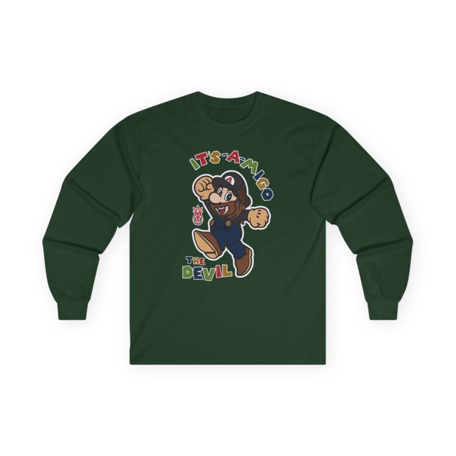 ITS-A-MIGO the Devil Unisex Ultra Cotton Long Sleeve Tee