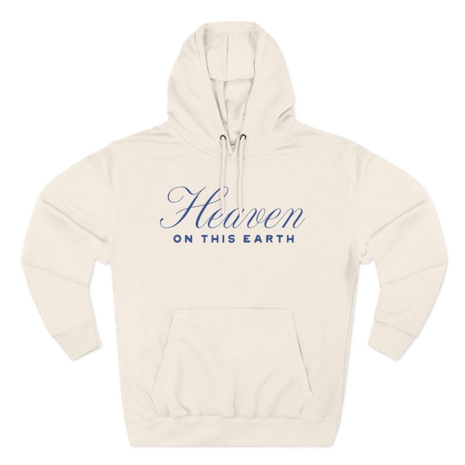 Forrest Frank Heaven on This Earth Cream Three-Panel Fleece Hoodie