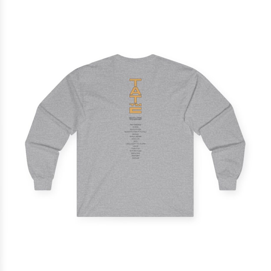 Tate Mcrae Tracklist Unisex Ultra Cotton Long Sleeve Tee