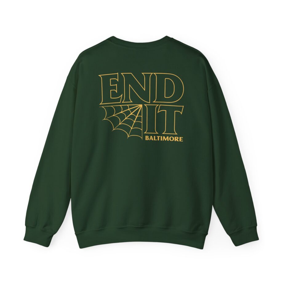 End It Unisex Heavy Blend Crewneck Sweatshirt