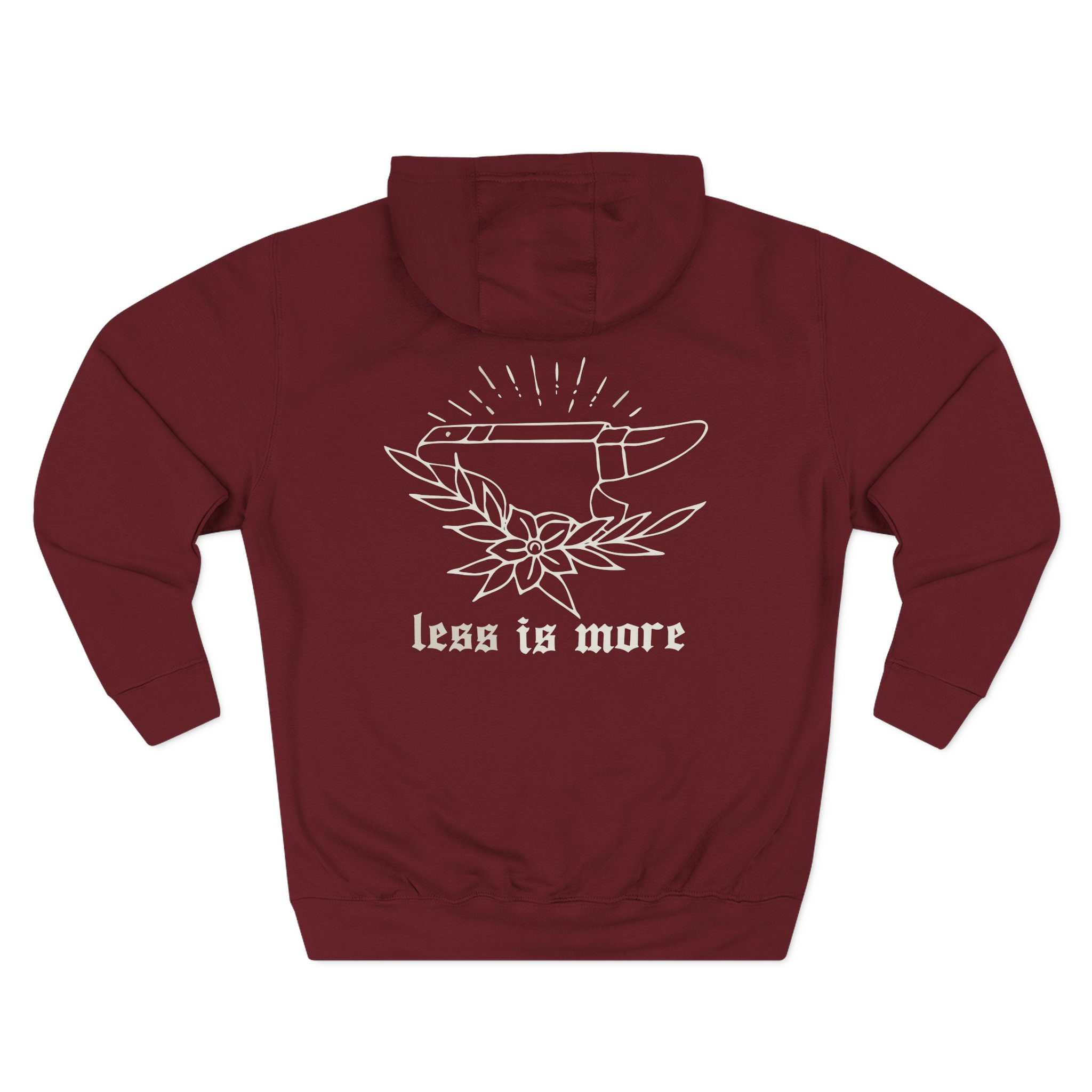 Kublai Khan - Less is More Three-Panel Fleece Hoodie