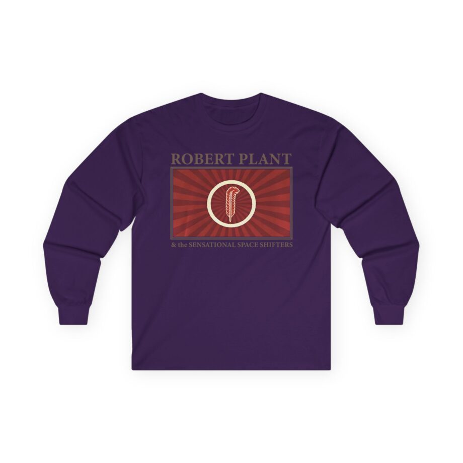 Robert Plant Feather Section Unisex Ultra Cotton Long Sleeve Tee