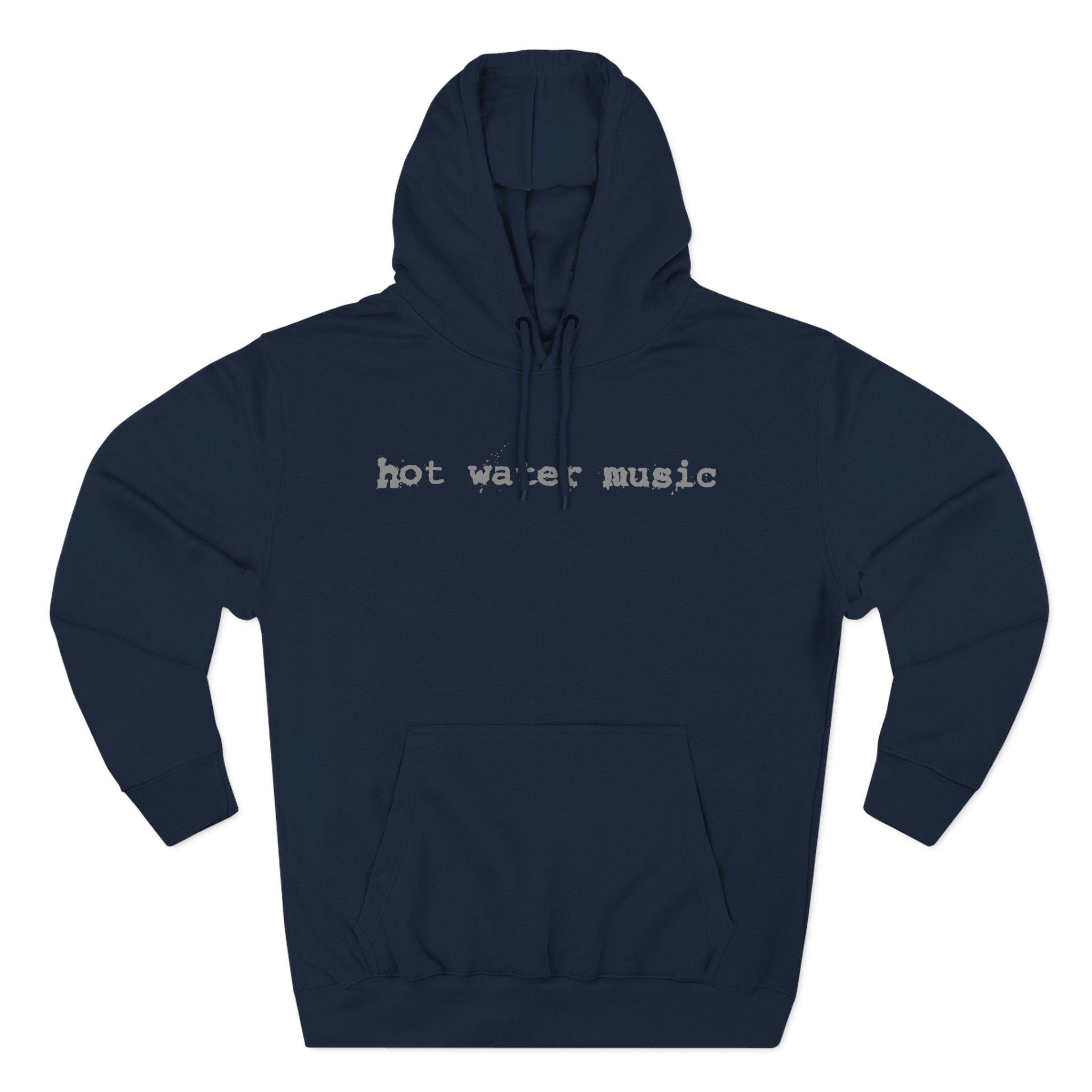Hot Water Music Three Panel Fleece Hoodie