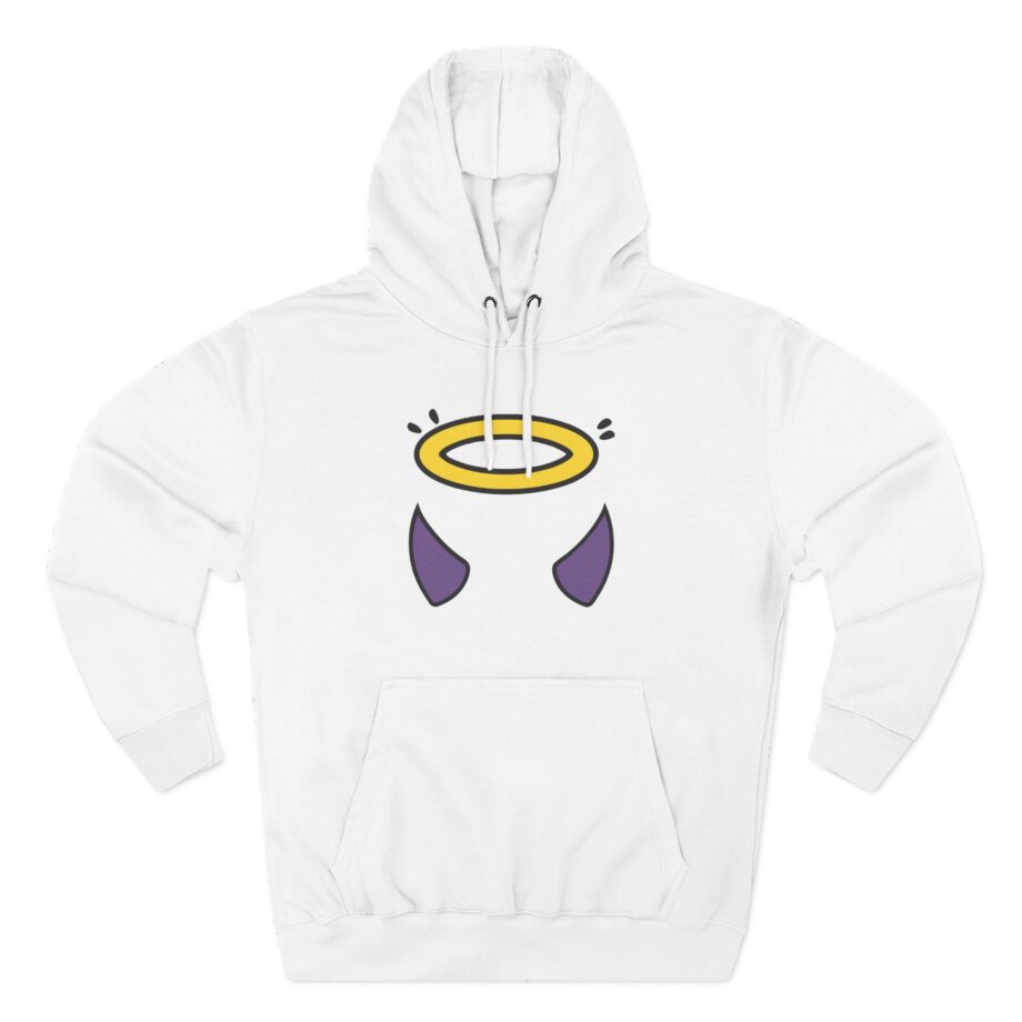 Thasup Angel Devil Three-Panel Fleece Hoodie
