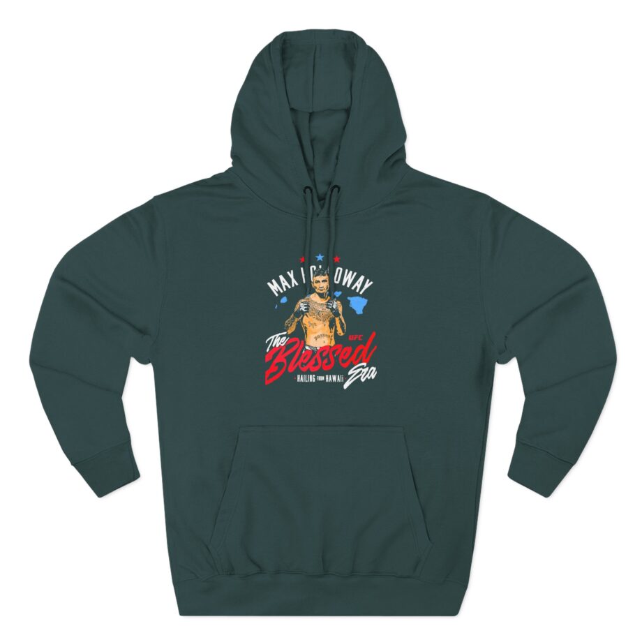 Max Holloway Blessed Three-Panel Fleece Hoodie