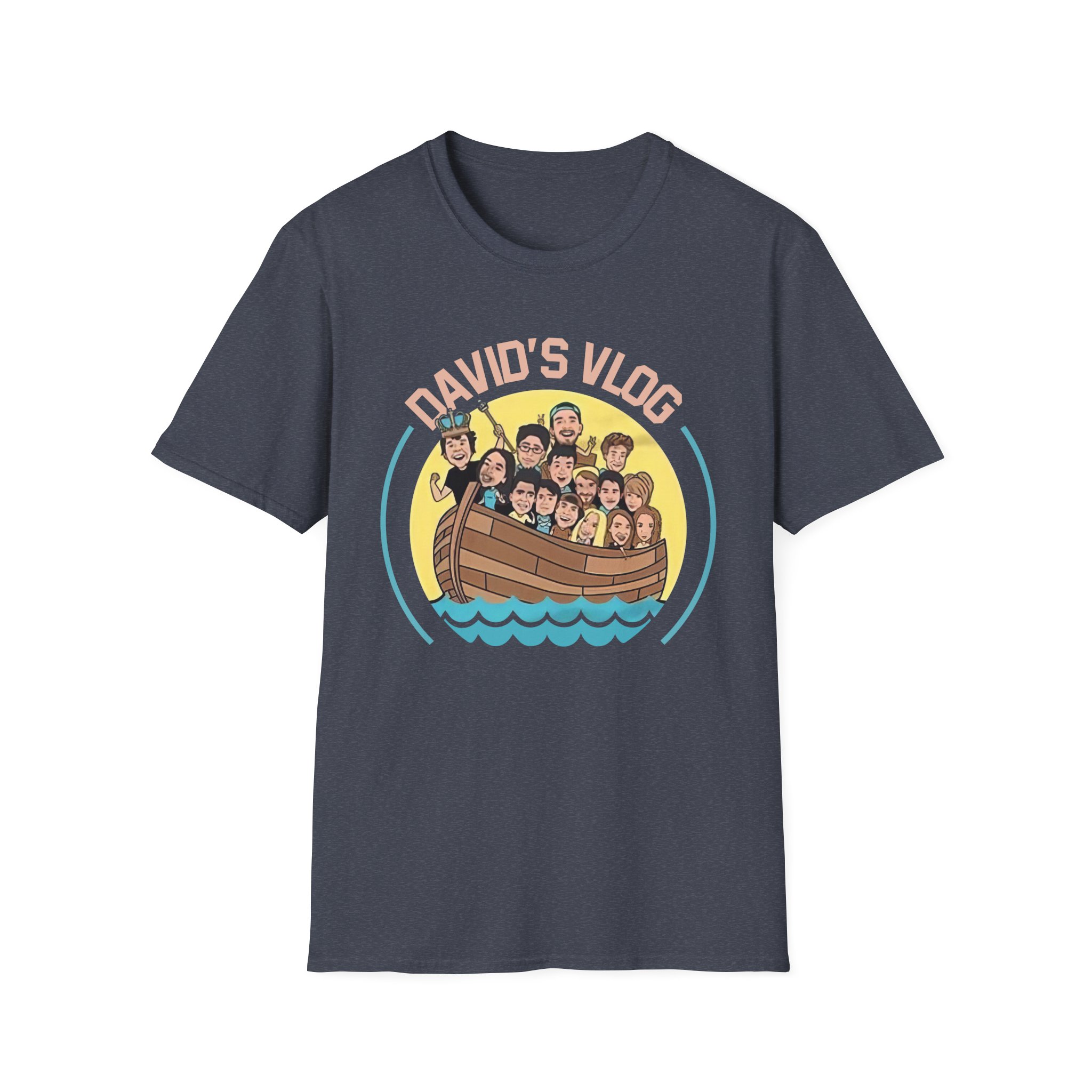 David Dobrik  David's Vlog Unisex Softstyle T-Shirt