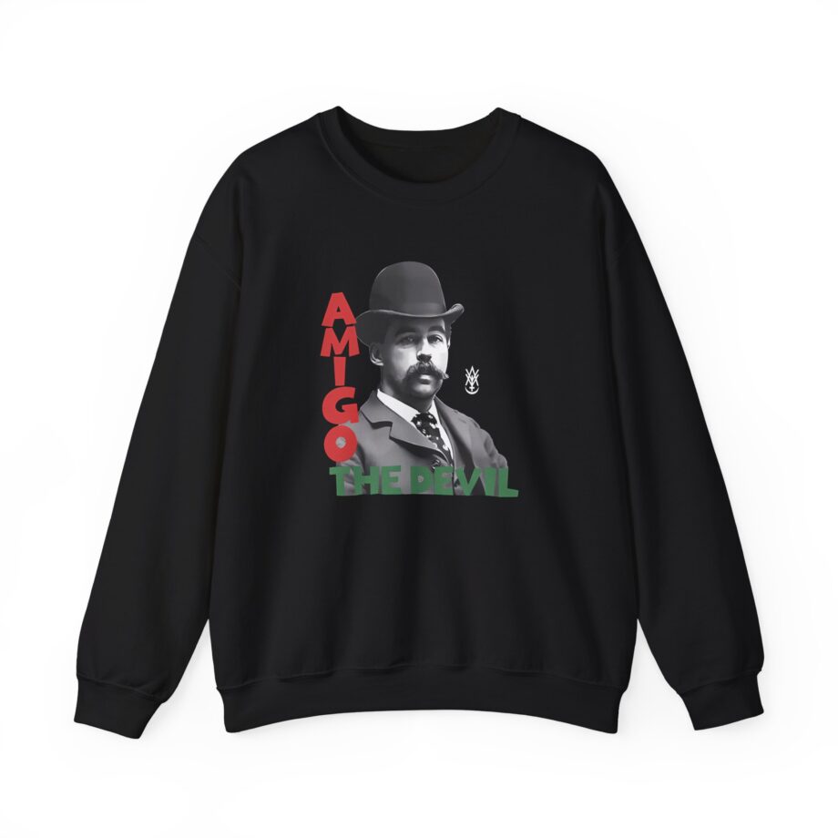 Amigo the Devil Elvis Holmes Calling Unisex Heavy Blend™ Crewneck Sweatshirt