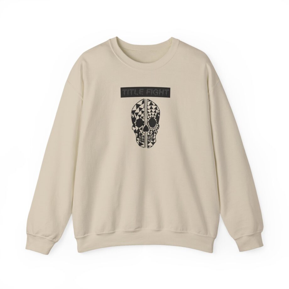Title Fight Split Skull Unisex Heavy Blend™ Crewneck Sweatshirt