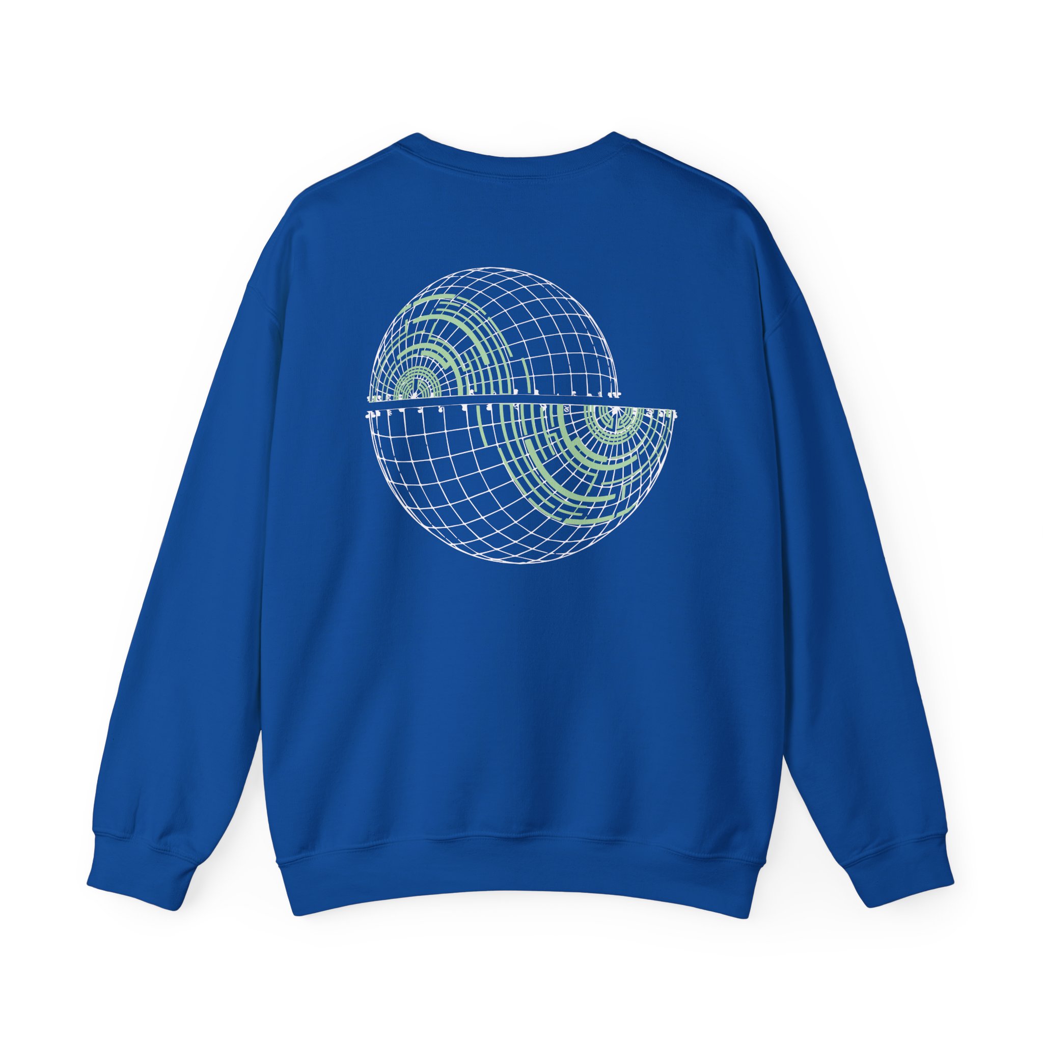 Pendulum Globe Glow in the Dark Logo Unisex Heavy Blendâ„¢ Crewneck Sweatshirt