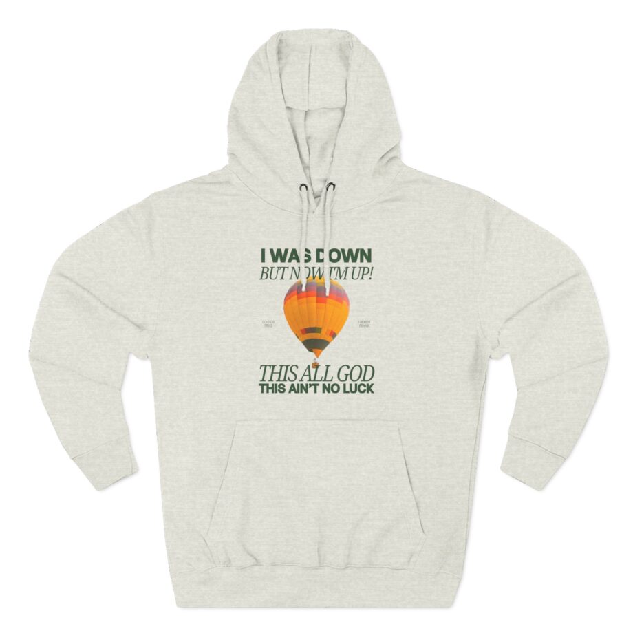 Forrest Frank Up Three-Panel Fleece Hoodie