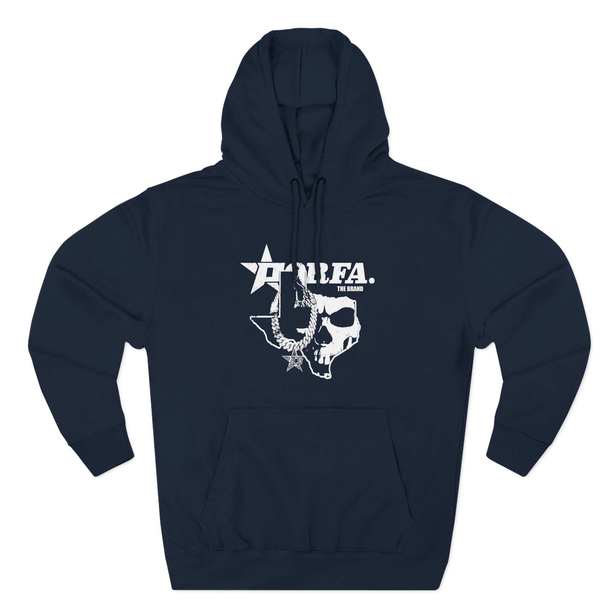 Porfa Texas Chain Three-Panel Fleece Hoodie