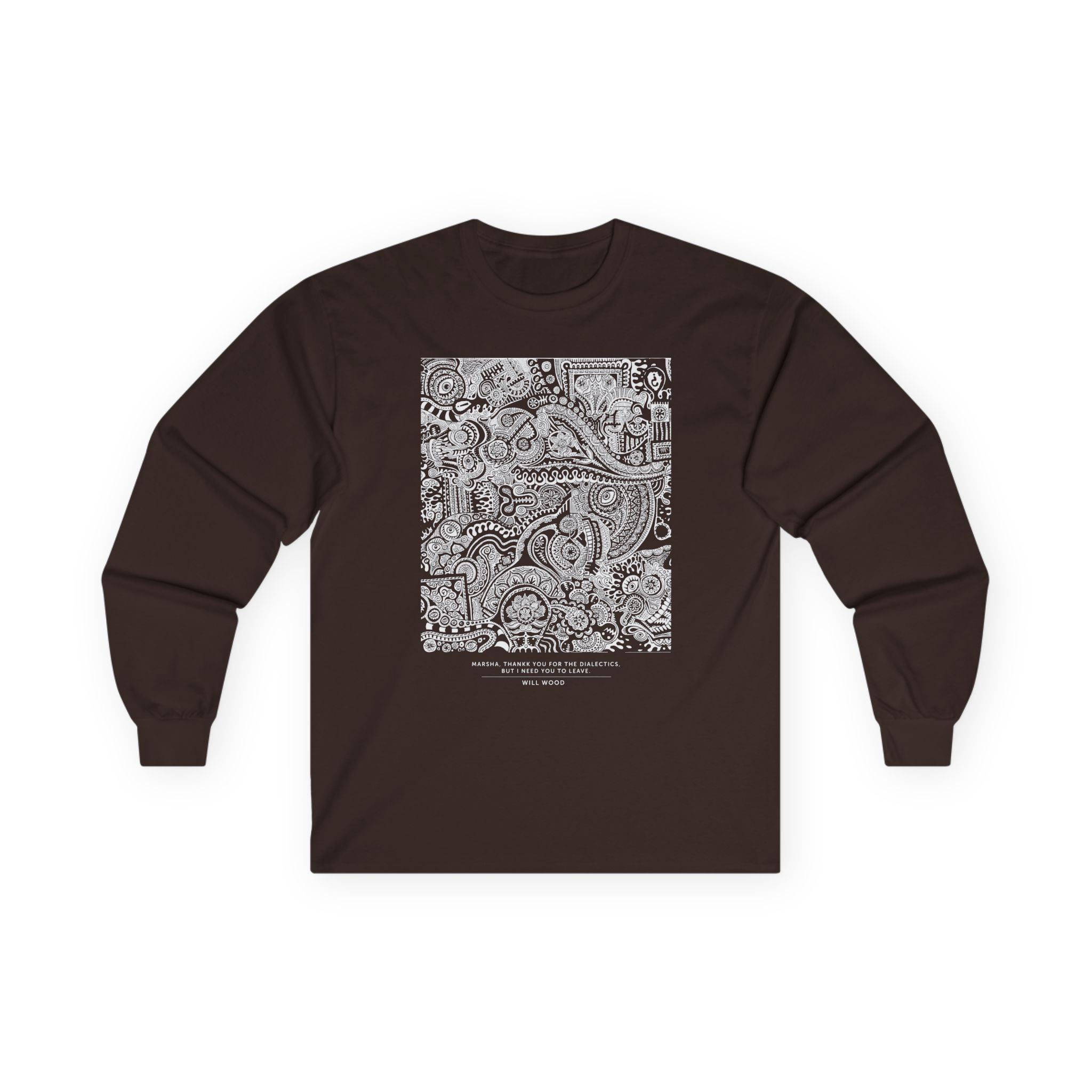 Will Wood Marsha, Thankk You... Unisex Ultra Cotton Long Sleeve Tee