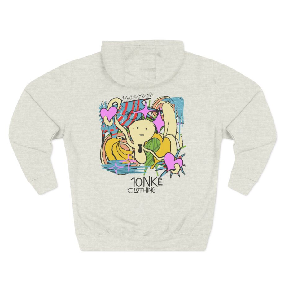Spoonkid Basquiat Monke Three-Panel Fleece Hoodie