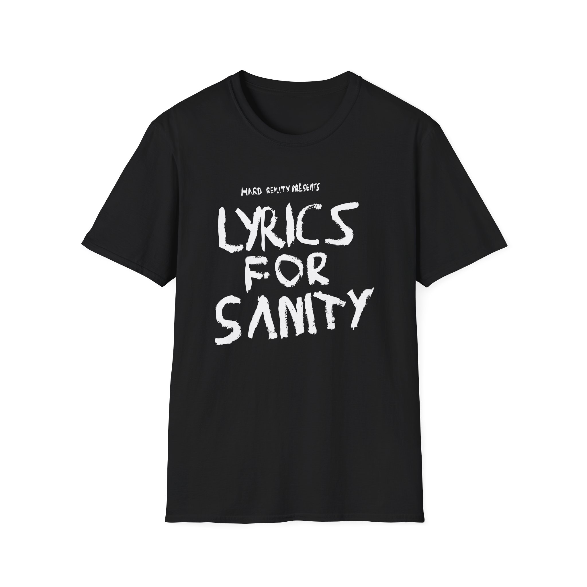 Songer Lyrics for Sanity Unisex Softstyle T-Shirt