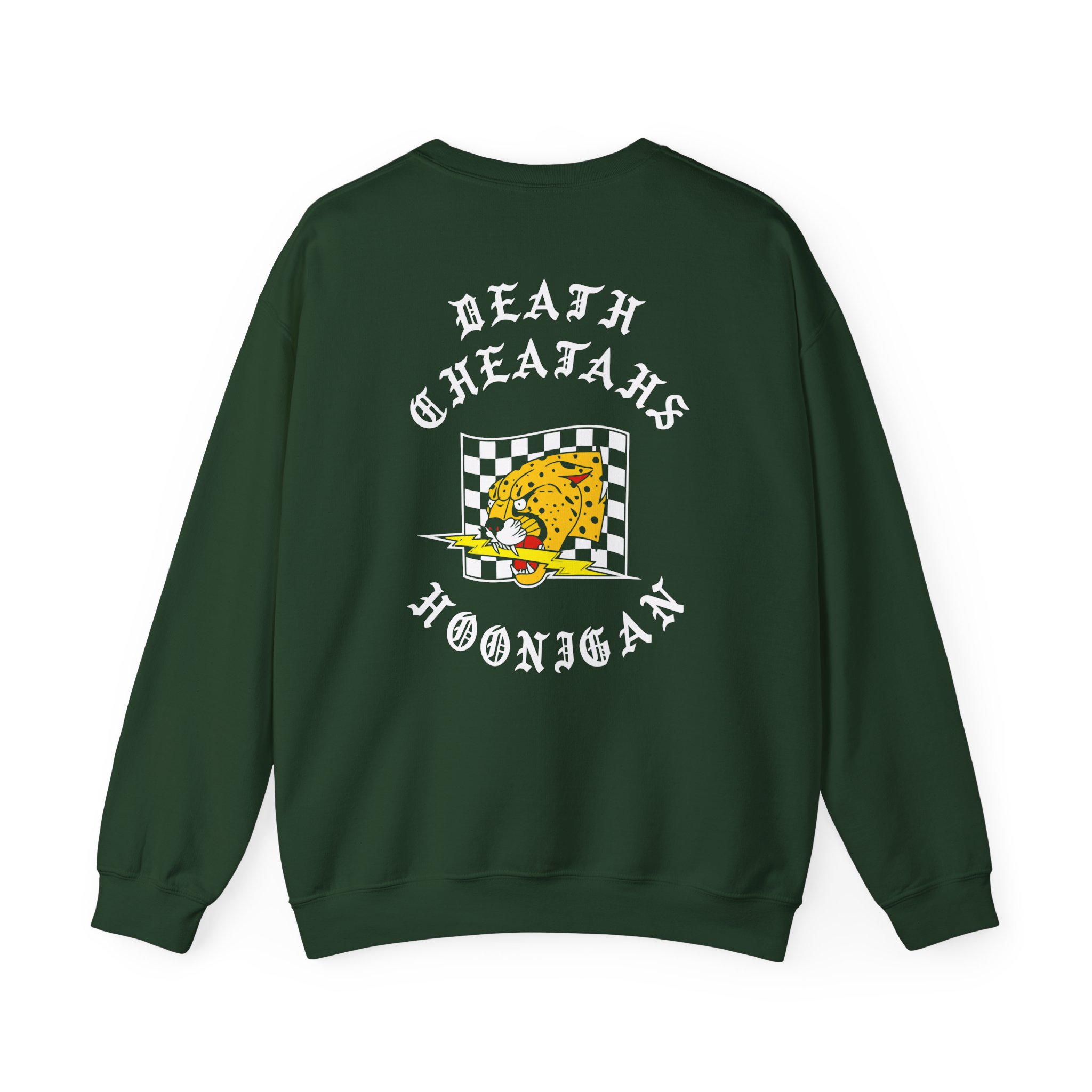 Ken Block Hoonigan Death Cheatahs Unisex Heavy Blendâ„¢ Crewneck Sweatshirt