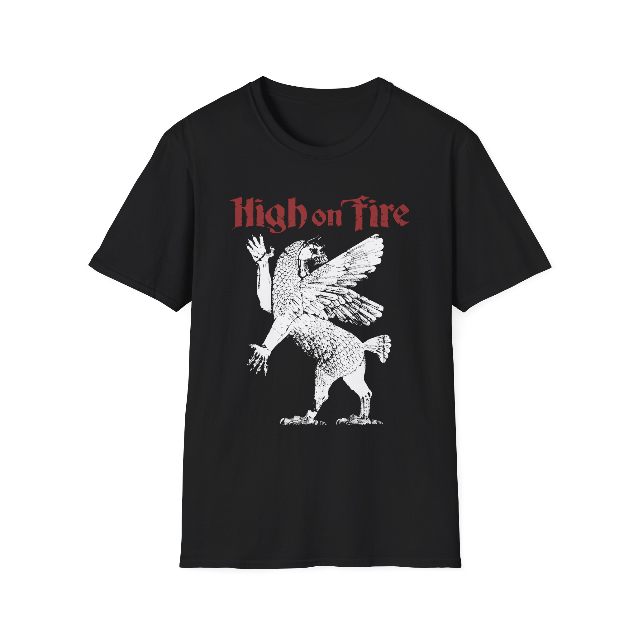 High on Fire Gryphon Unisex Softstyle T-Shirt