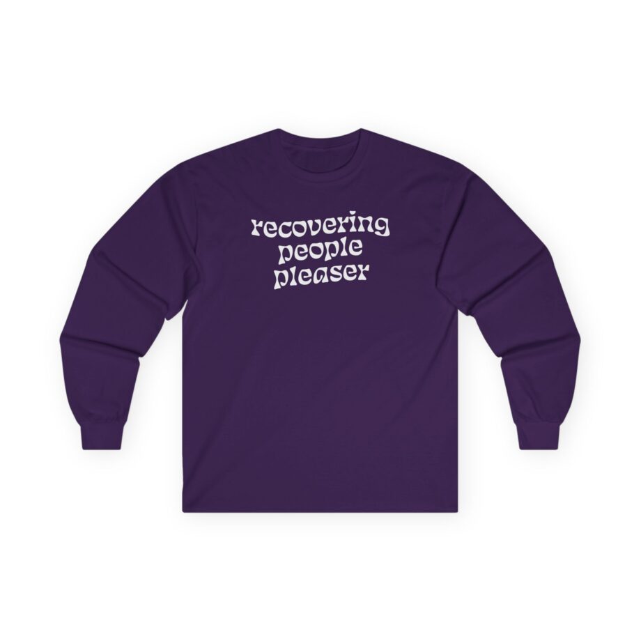 Charlotte Dobre Recovering People Pleaser Unisex Ultra Cotton Long Sleeve Tee