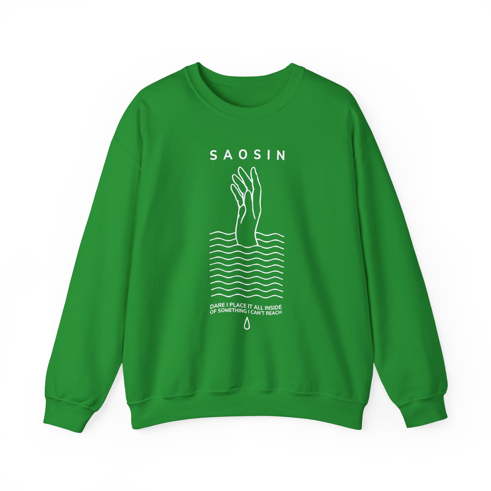 Saosin Illusion & Control Lyric Unisex Heavy Blendâ„¢ Crewneck Sweatshirt