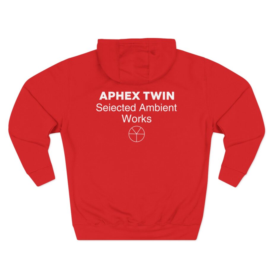 Aphex Twin Rock Band Album Tour Three-Panel Fleece Hoodie