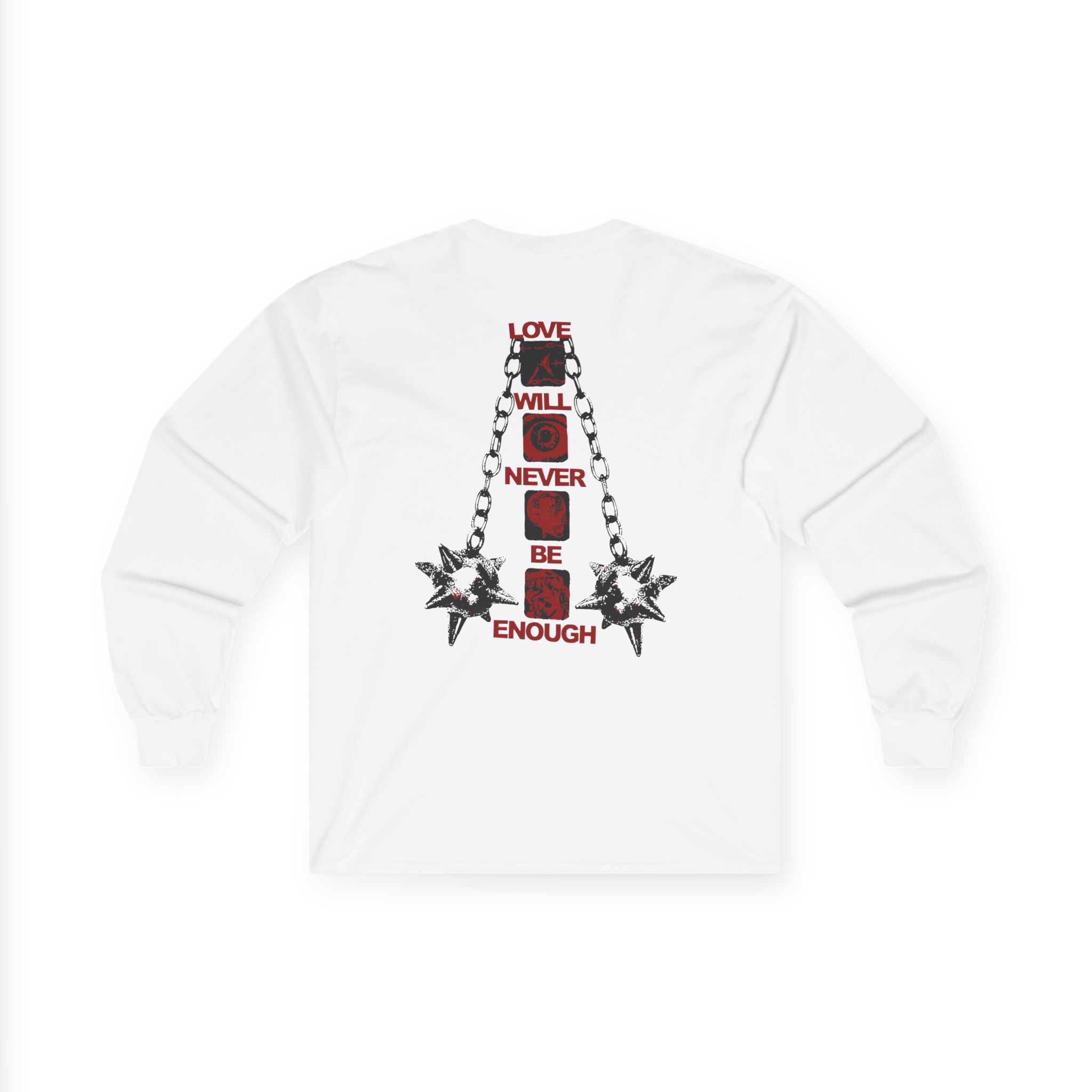 Kublai Khan - Never Enough Sportsgrey Unisex Ultra Cotton Long Sleeve Tee