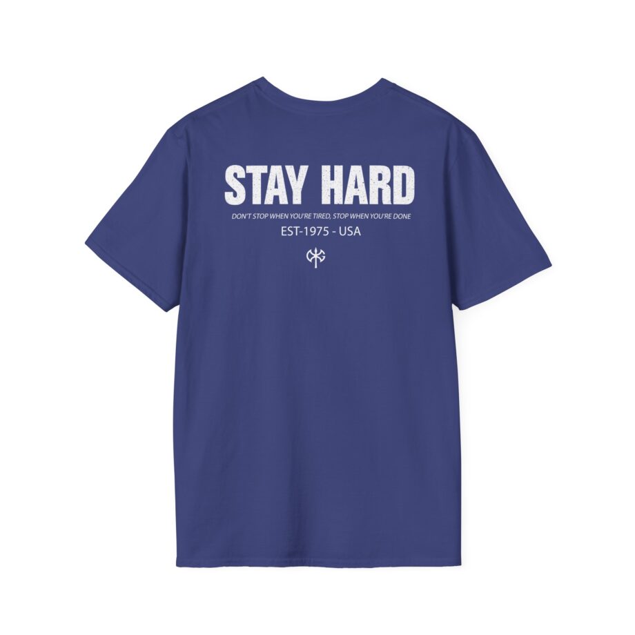 David Goggins  Stay Hard Unisex Softstyle T-Shirt