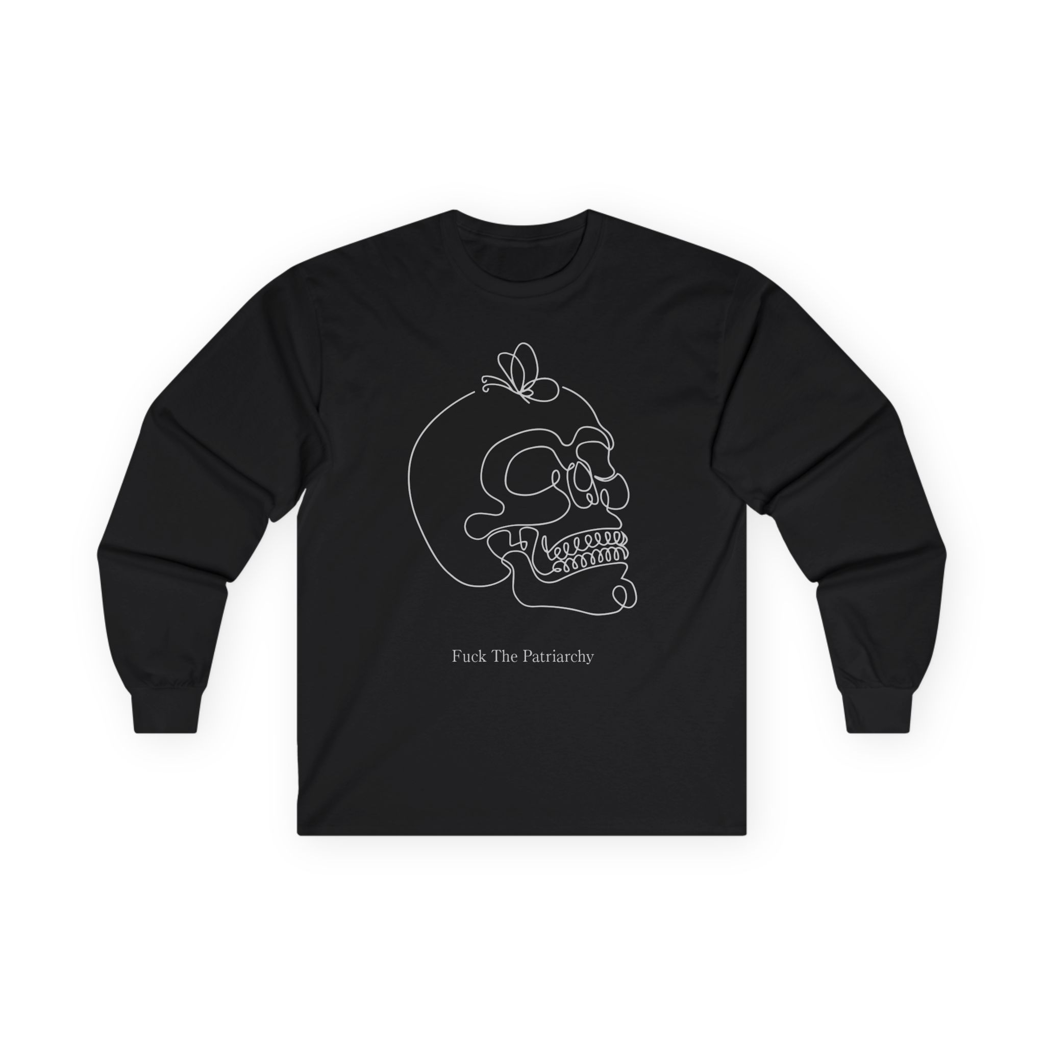 Qtcinderella Fuck the Patriarchy Unisex Ultra Cotton Long Sleeve Tee