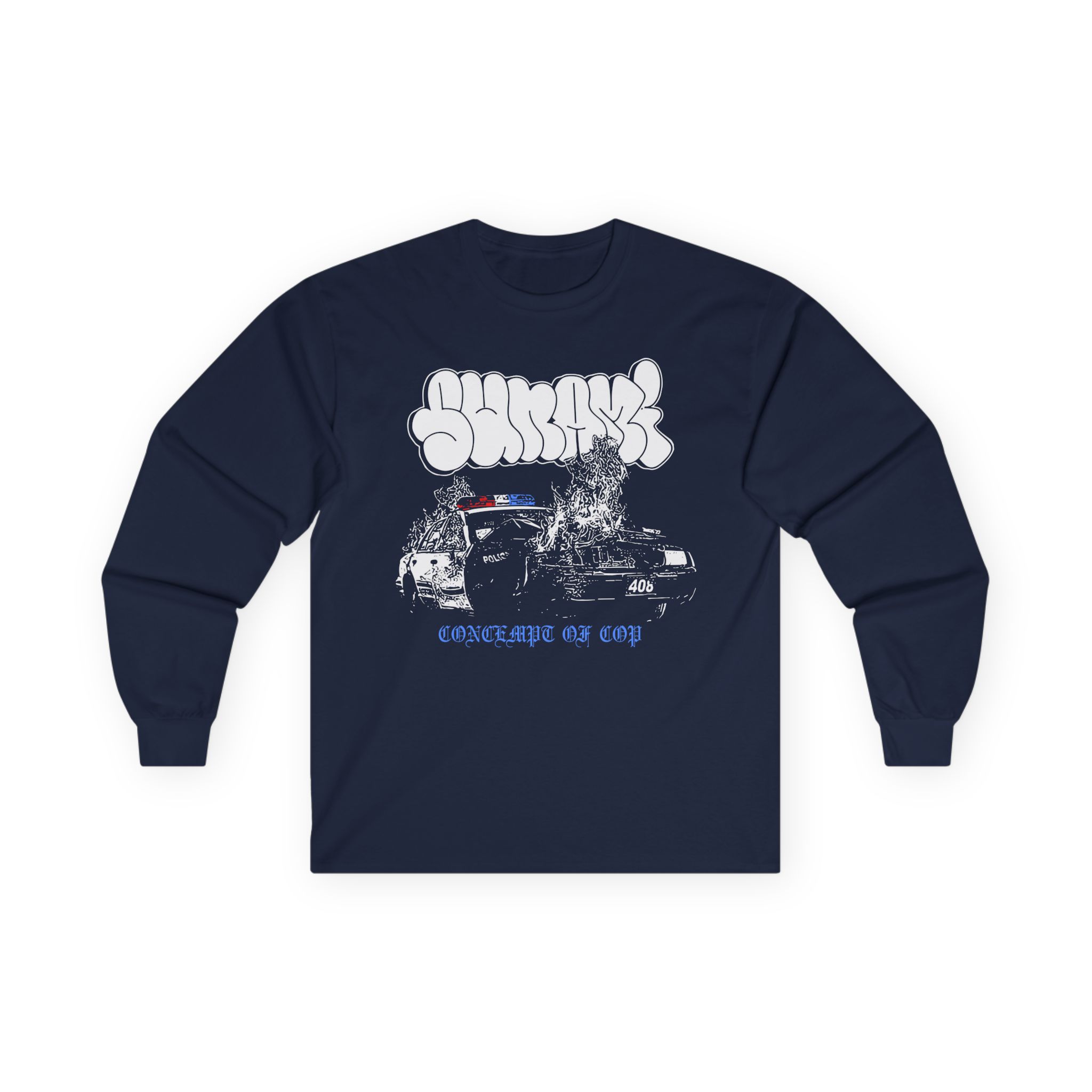 Sunami Contempt Unisex Ultra Cotton Long Sleeve Tee