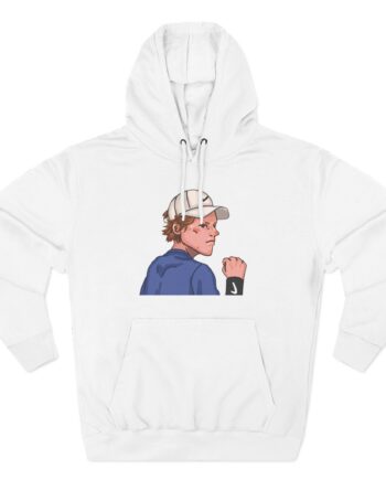 Jannik Sinner Three-Panel Fleece Hoodie