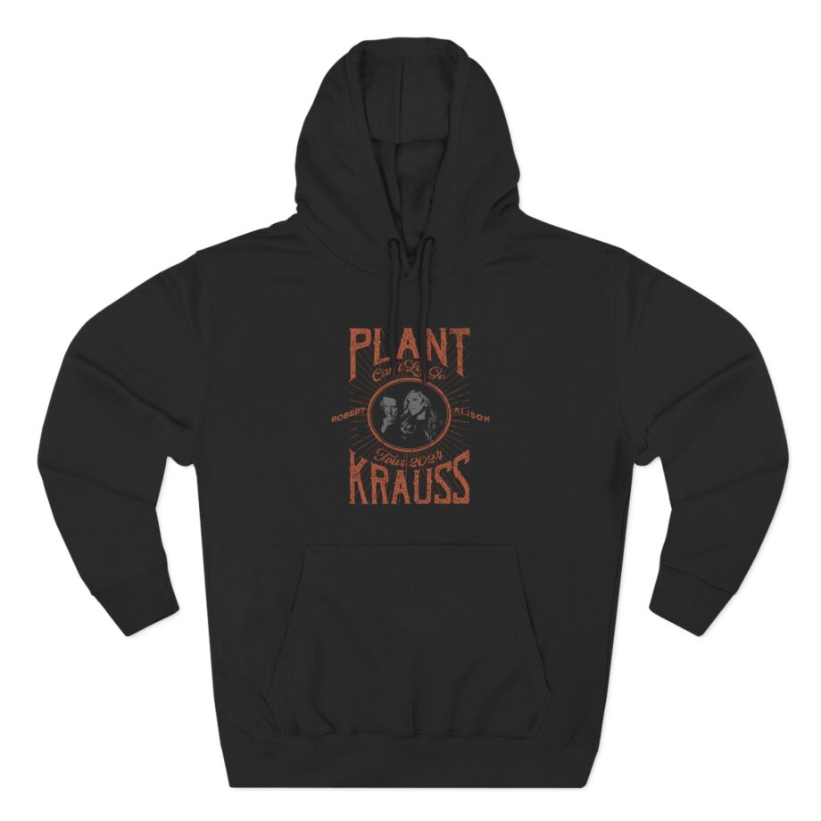 Robert Plant Tour Label Three-Panel Fleece Hoodie