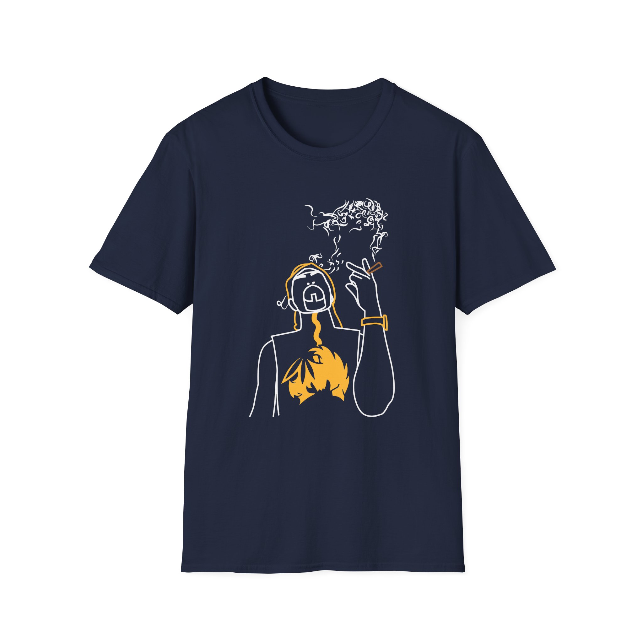 Method Man Iron Lung Line Art Unisex Softstyle T-Shirt