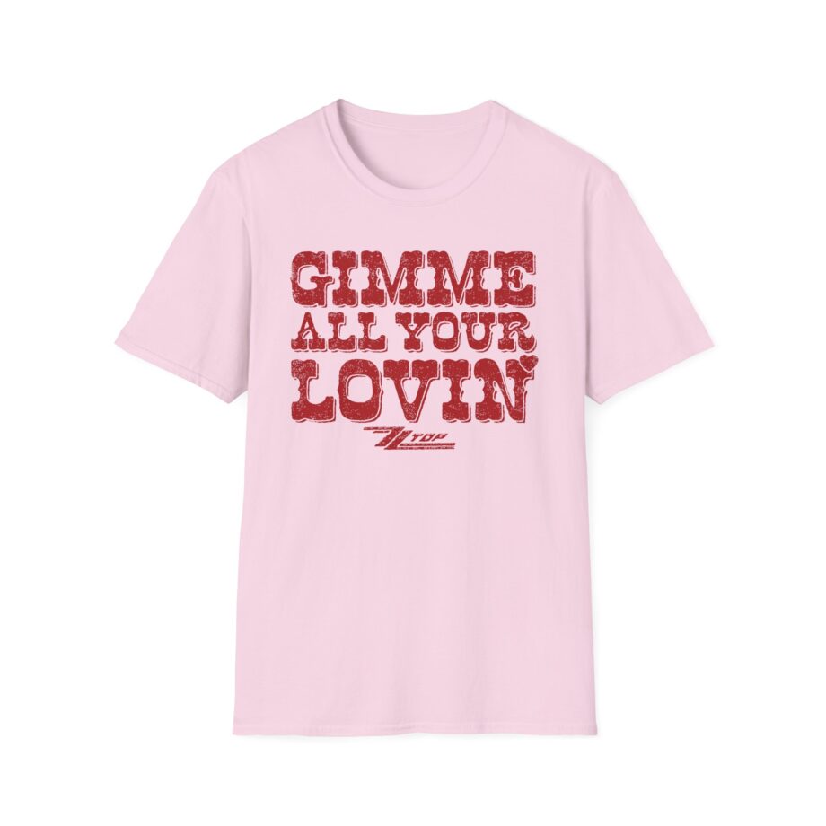 ZZ Top Valentine's Day Unisex Softstyle T-Shirt