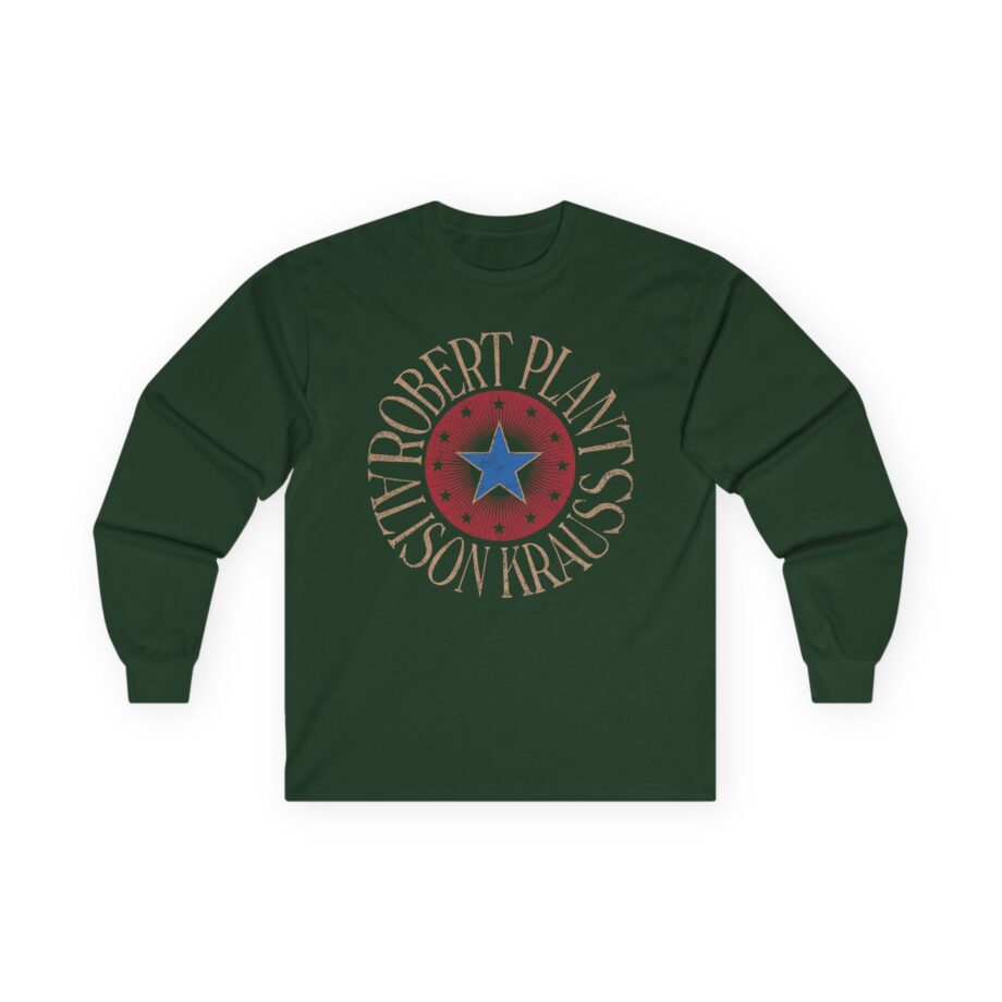 Robert Plant Star Unisex Ultra Cotton Long Sleeve Tee