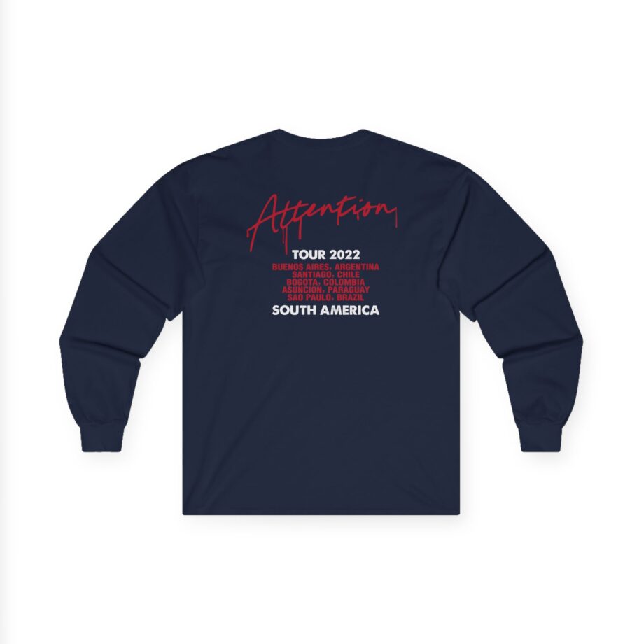 Miley Cyrus Serving Face South America Tour Unisex Ultra Cotton Long Sleeve Tee