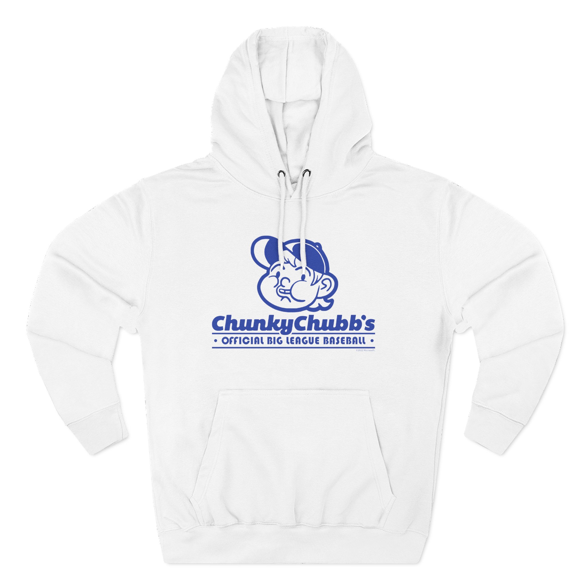 Grounded Chunky Chubb's Baseball Three-Panel Fleece Hoodie