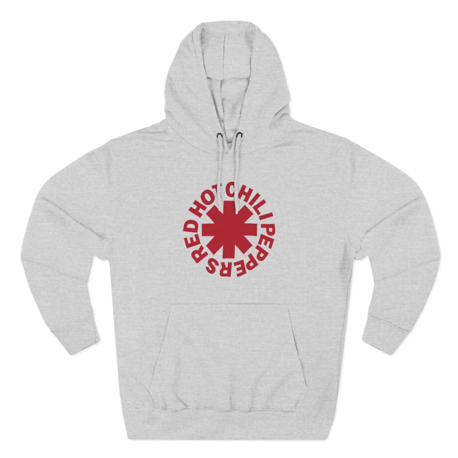 Red Hot Chili Peppers Logo Three-Panel Fleece Hoodie