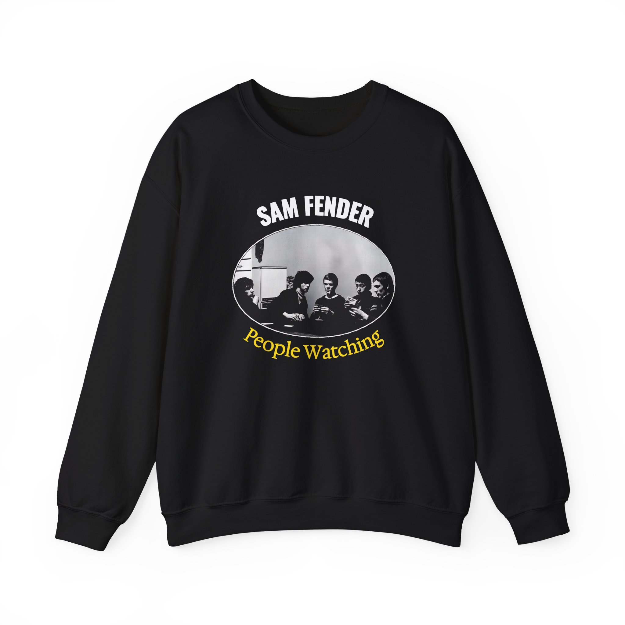 Sam Fender People Watching Unisex Heavy Blendâ„¢ Crewneck Sweatshirt