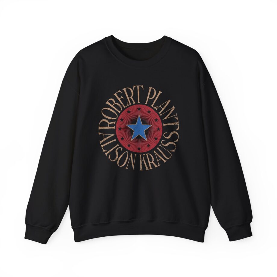 Robert Plant Star Unisex Heavy Blend™ Crewneck Sweatshirt