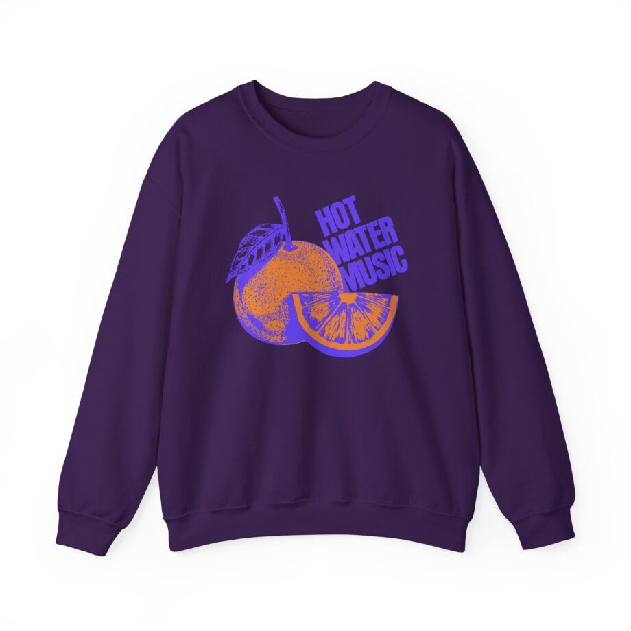 Hot Water Music Florida Orange Unisex Heavy Blend™ Crewneck Sweatshirt