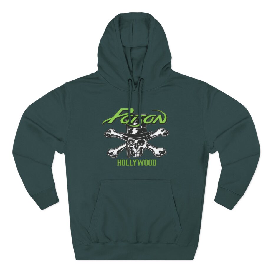 Poison Hollywood Three-Panel Fleece Hoodie