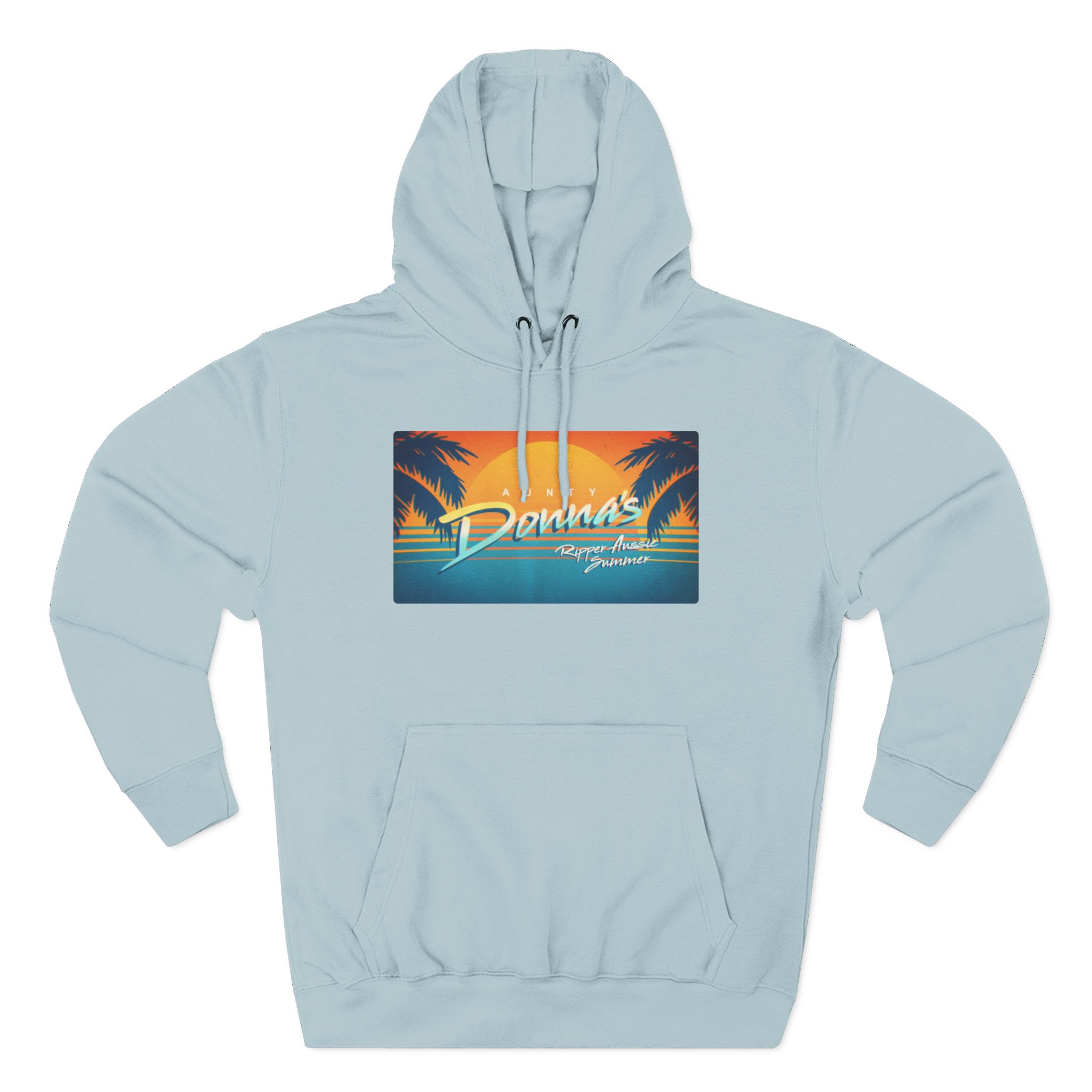 Aunty Donna Three-Panel Fleece Hoodie